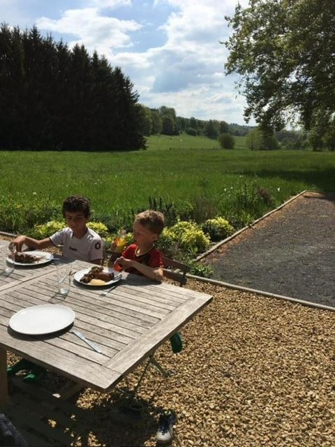 Chateau De Porcheresse Daverdisse Bagian luar foto