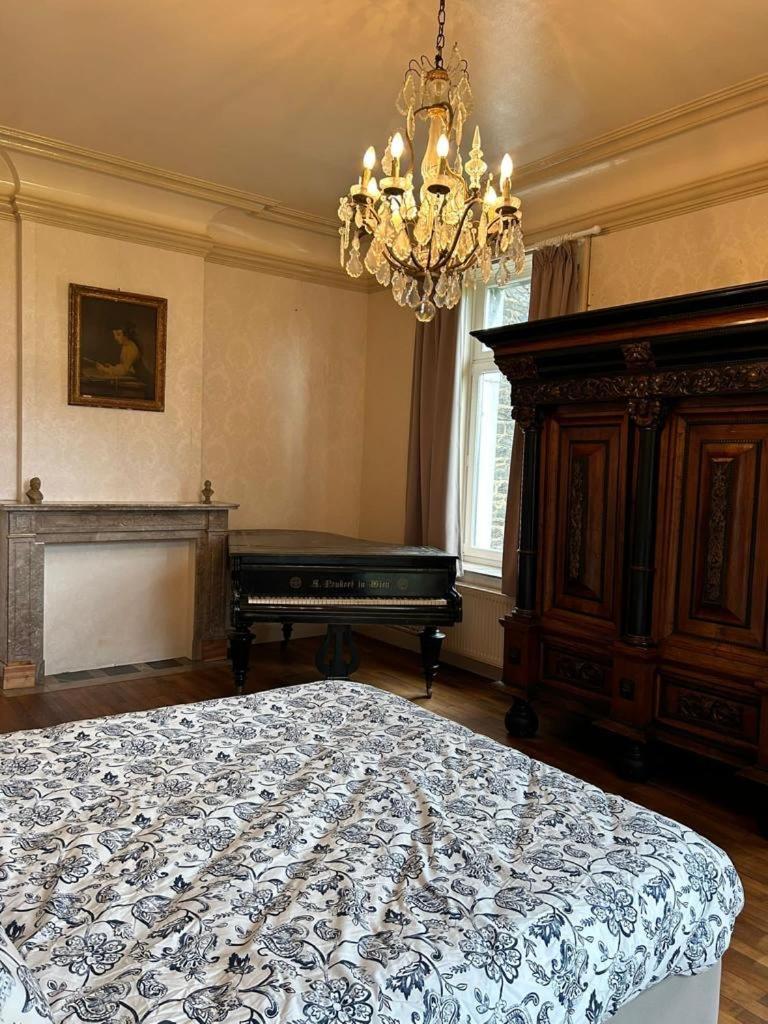 Chateau De Porcheresse Daverdisse Bagian luar foto